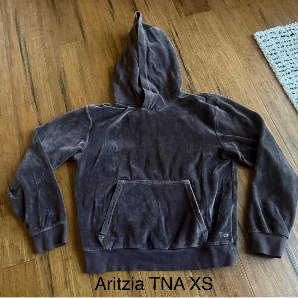 Aritzia TNA Dark Gray Hoodie